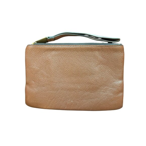 Fossil brown Patchwork Shoulder Bag Tote with Wrist Bag - Picture 6 of 12